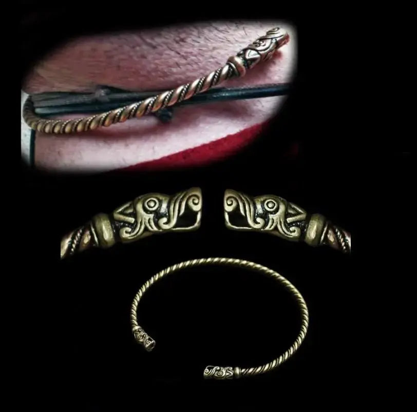 Neck Torques Viking Torcs - Viking Dragon / Jelling Dragon