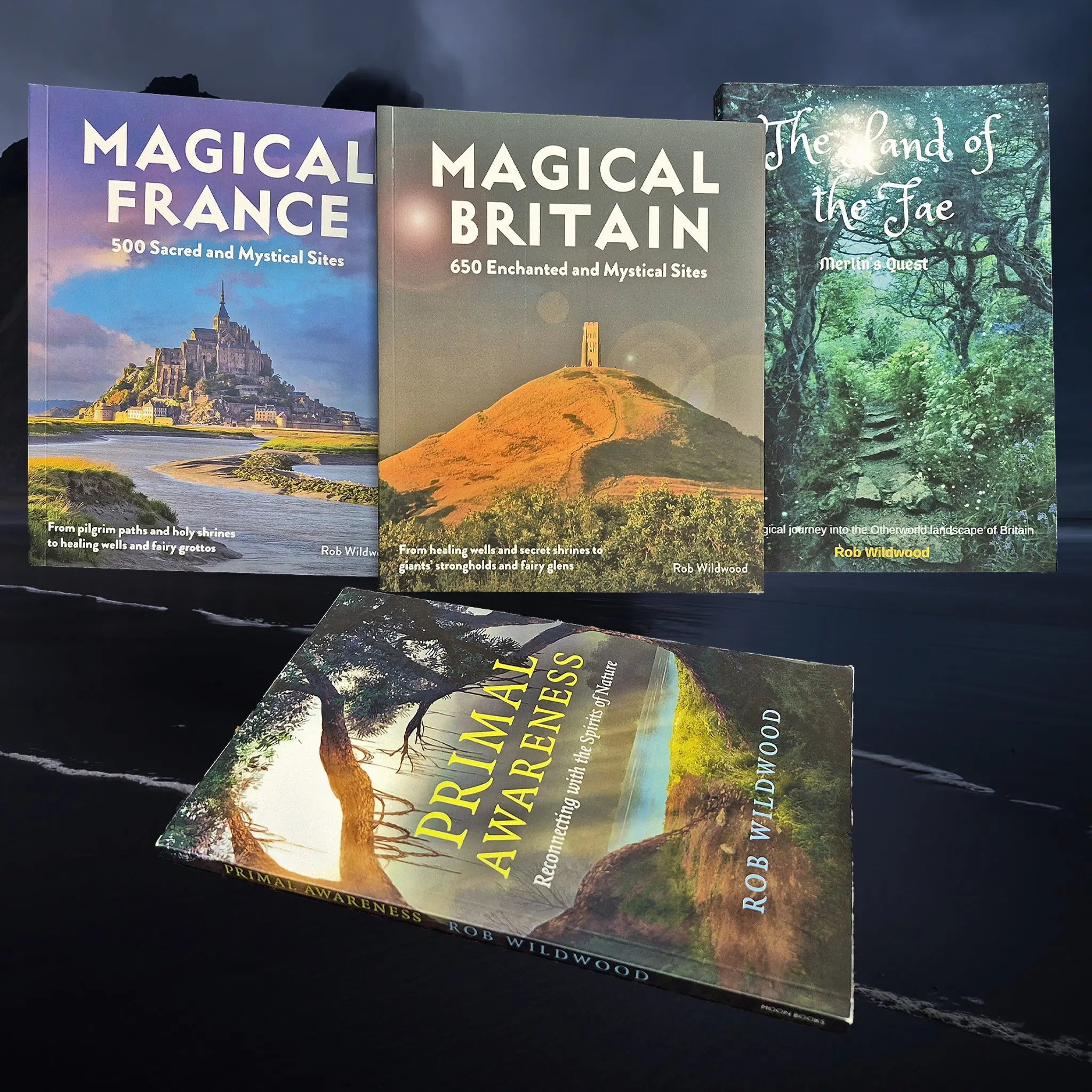 Books by Rob Wildwood - Magical France, Magical Britain, Land of the Fae and Primal Awareness
