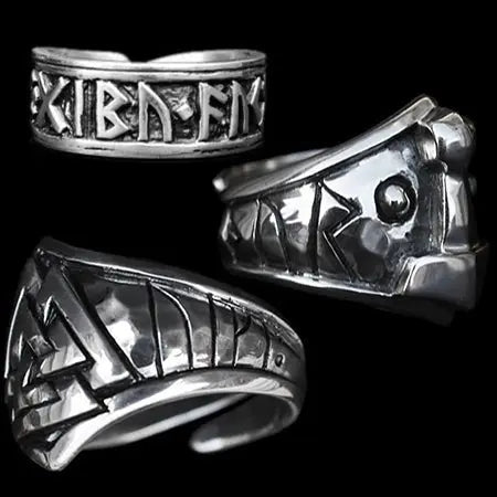 Rune Rings - Viking Dragon / Jelling Dragon