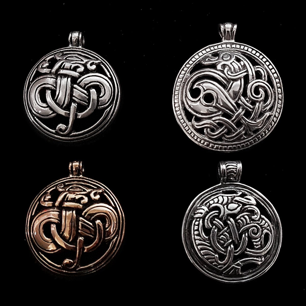 Viking Dragon Pendants - Viking Dragon / Jelling Dragon