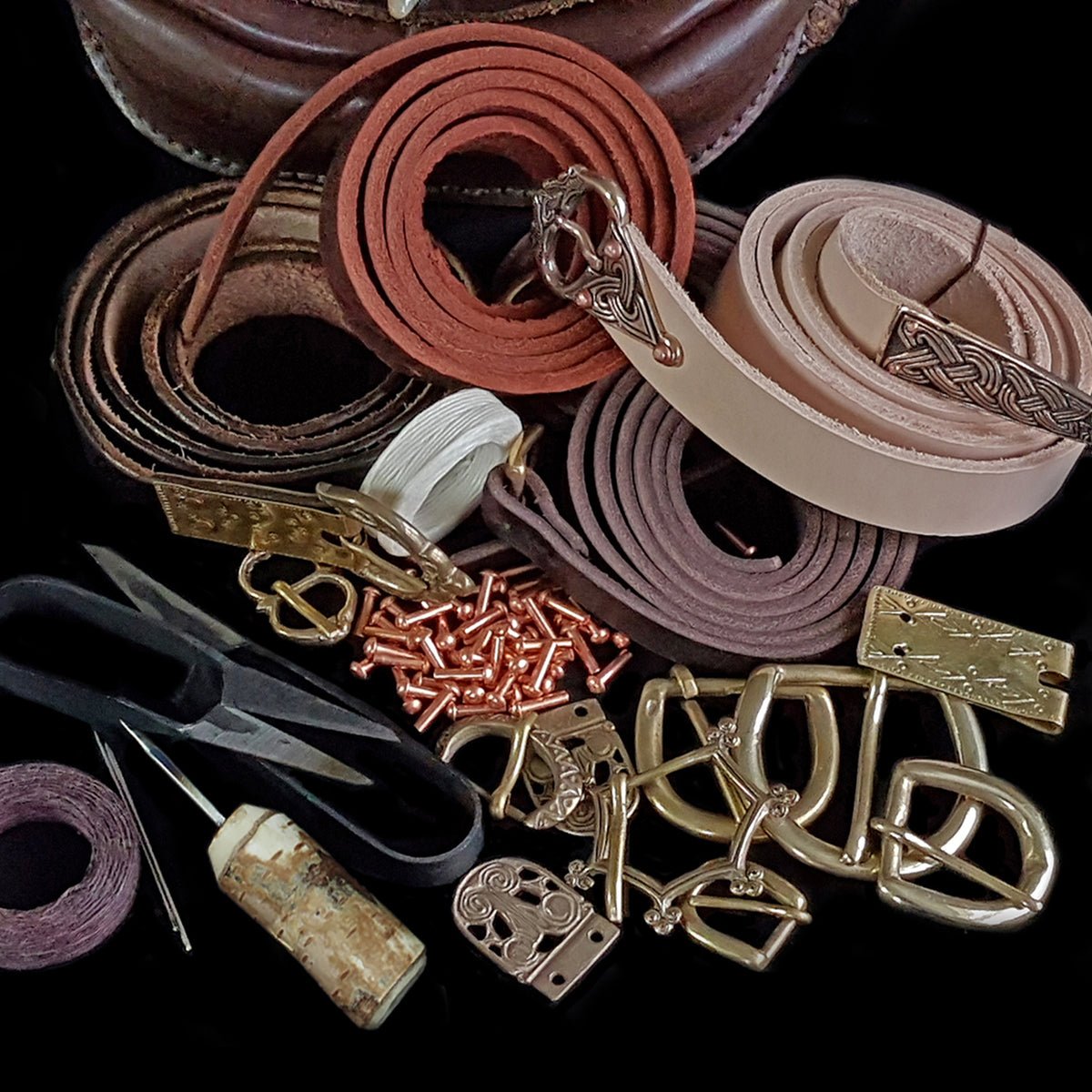 Viking Leather Crafts - Viking Dragon / Jelling Dragon