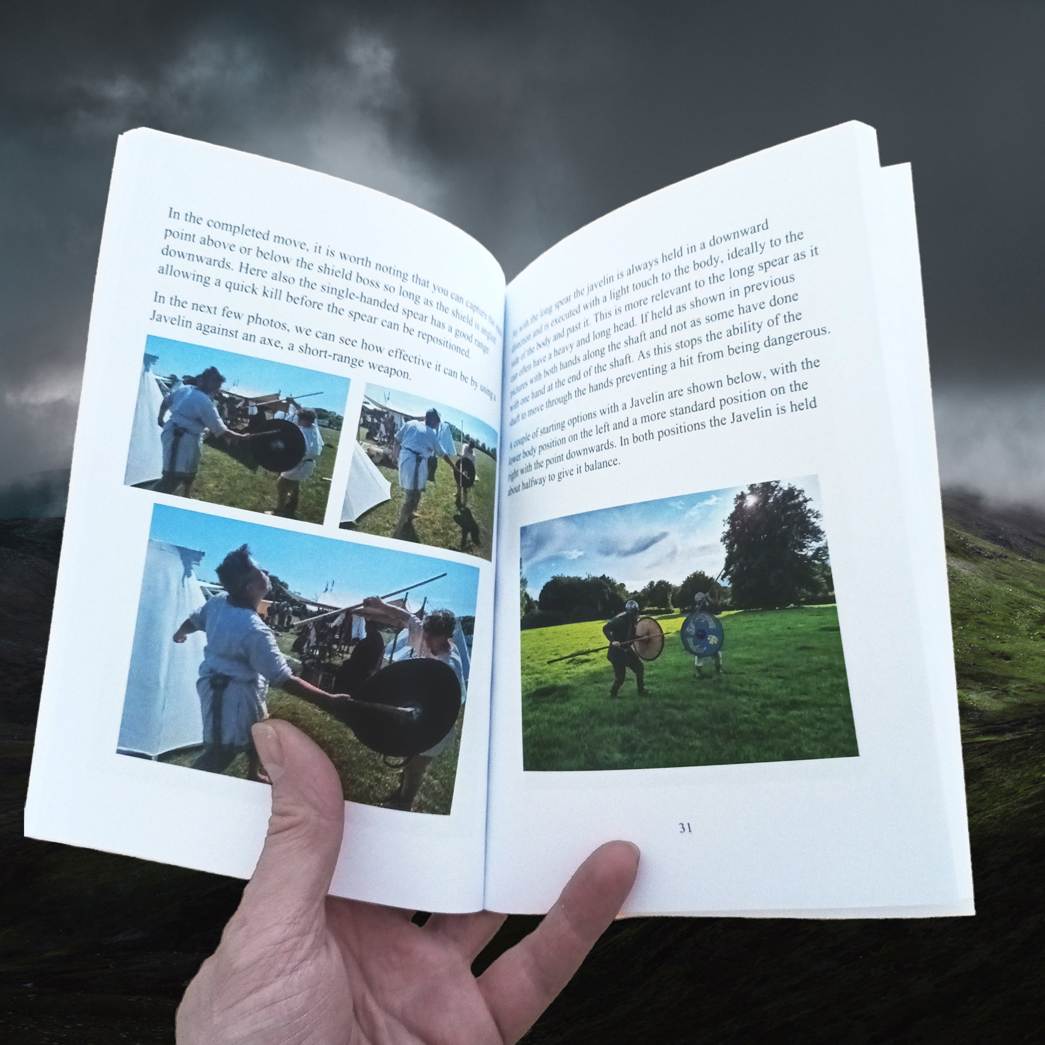 Dark Age Combat For Reenactors - Book - Paul Sykes - Inside Pages