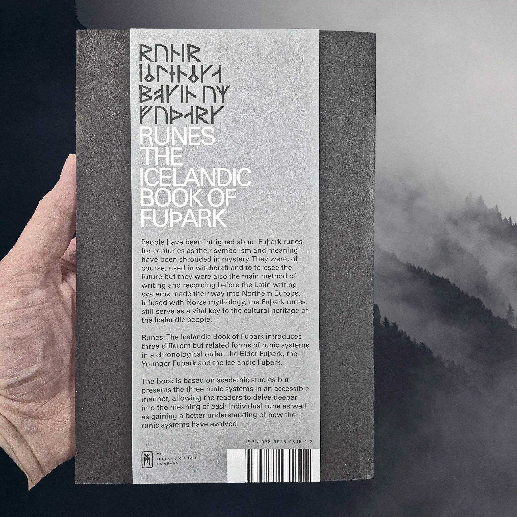Runes: The Icelandic Book of Fuþark by The Icelandic Magic Company - Back Cover