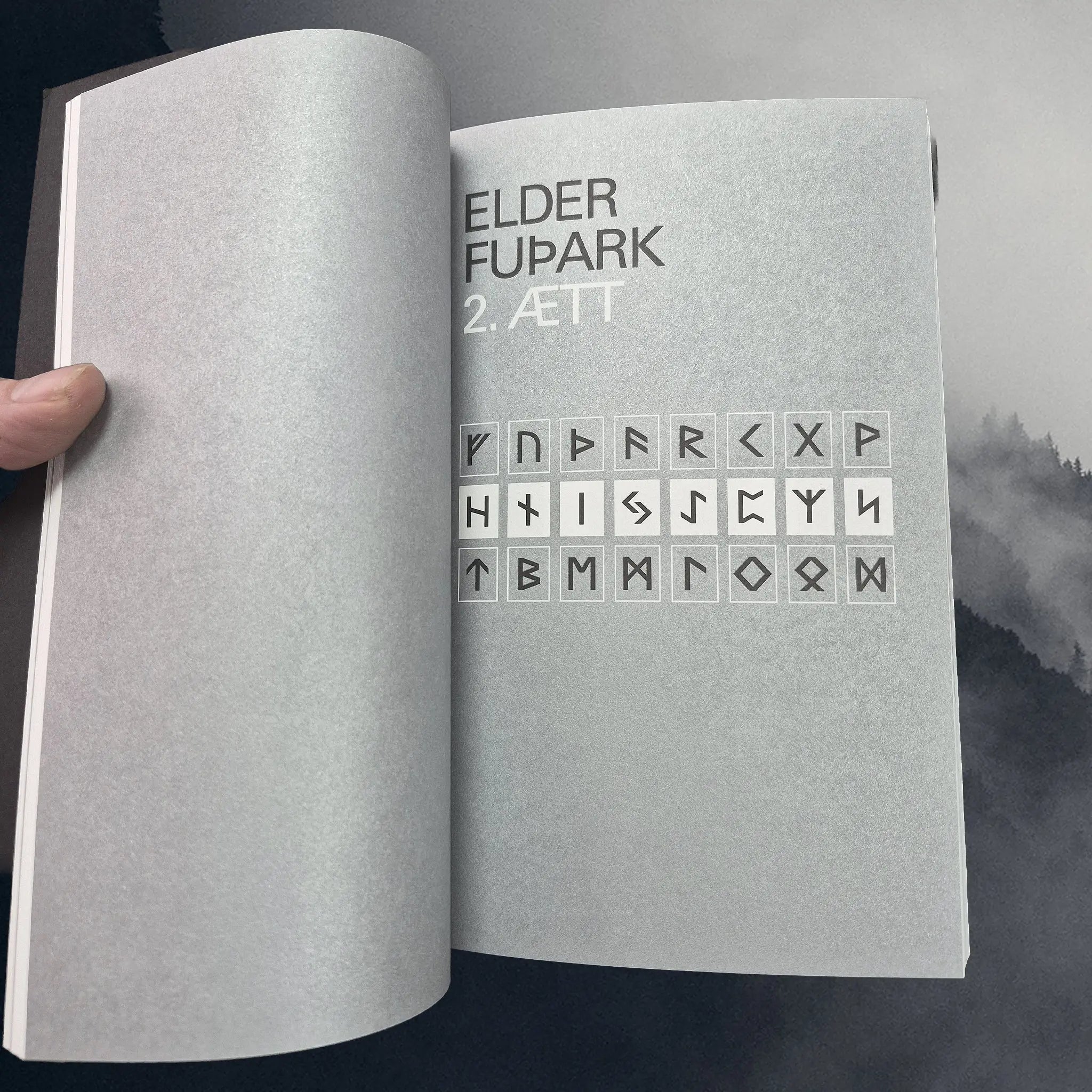 Runes: The Icelandic Book of Fuþark by The Icelandic Magic Company - Inside Book 2nd Aett