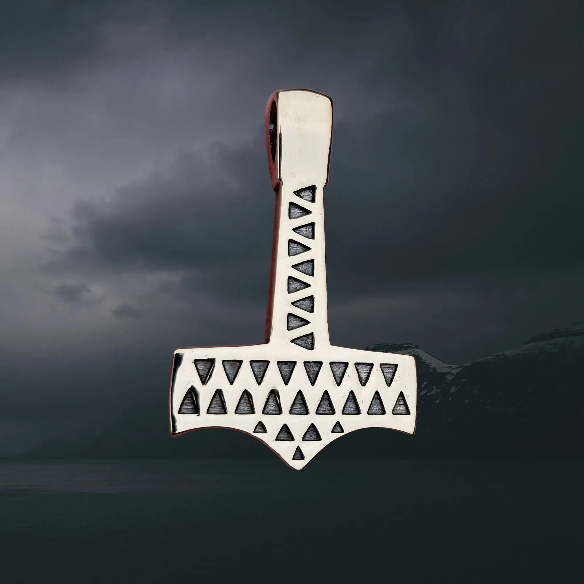 Bronze Thors Hammer Pendant Replica from Vålse, Denmark