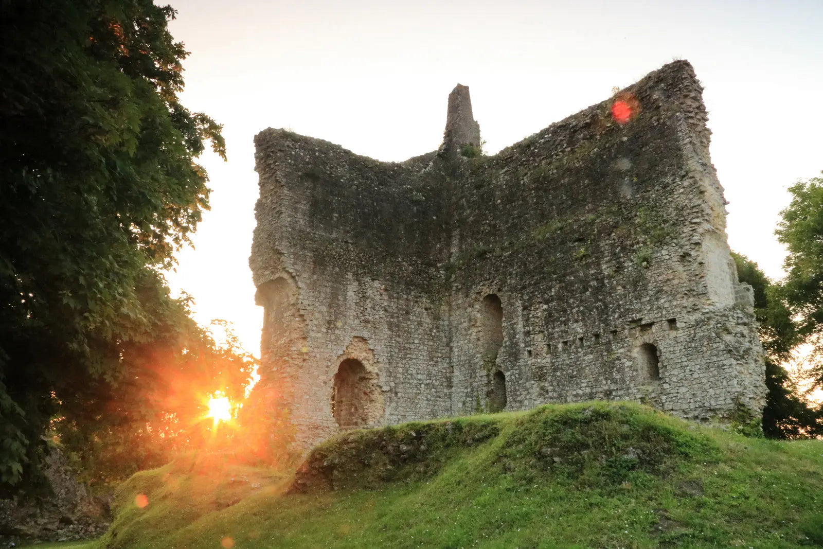 Magical France by Rob Wildwood - Domfront Castle