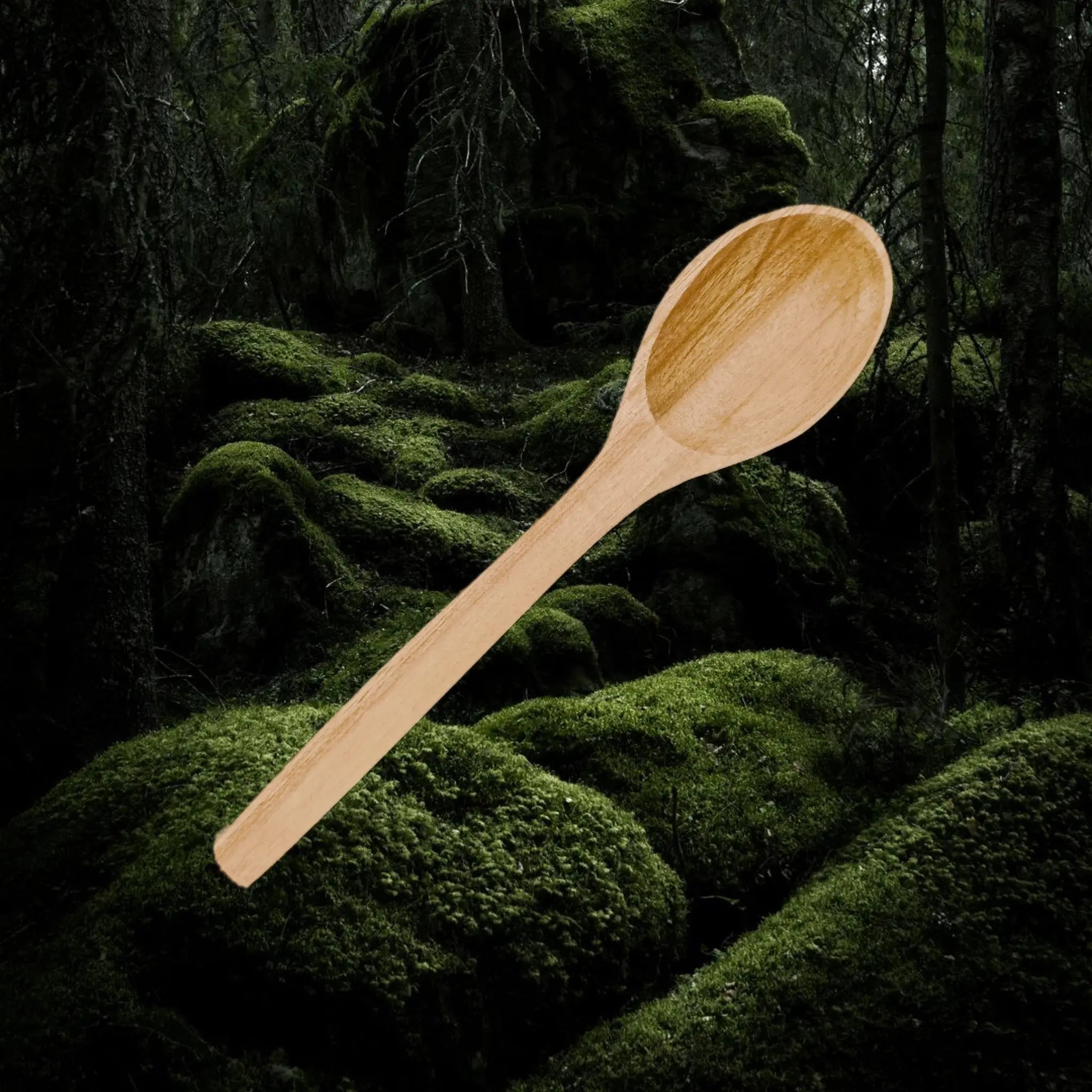 Cherry Wood Viking / Medieval Spoon The Viking Dragon
