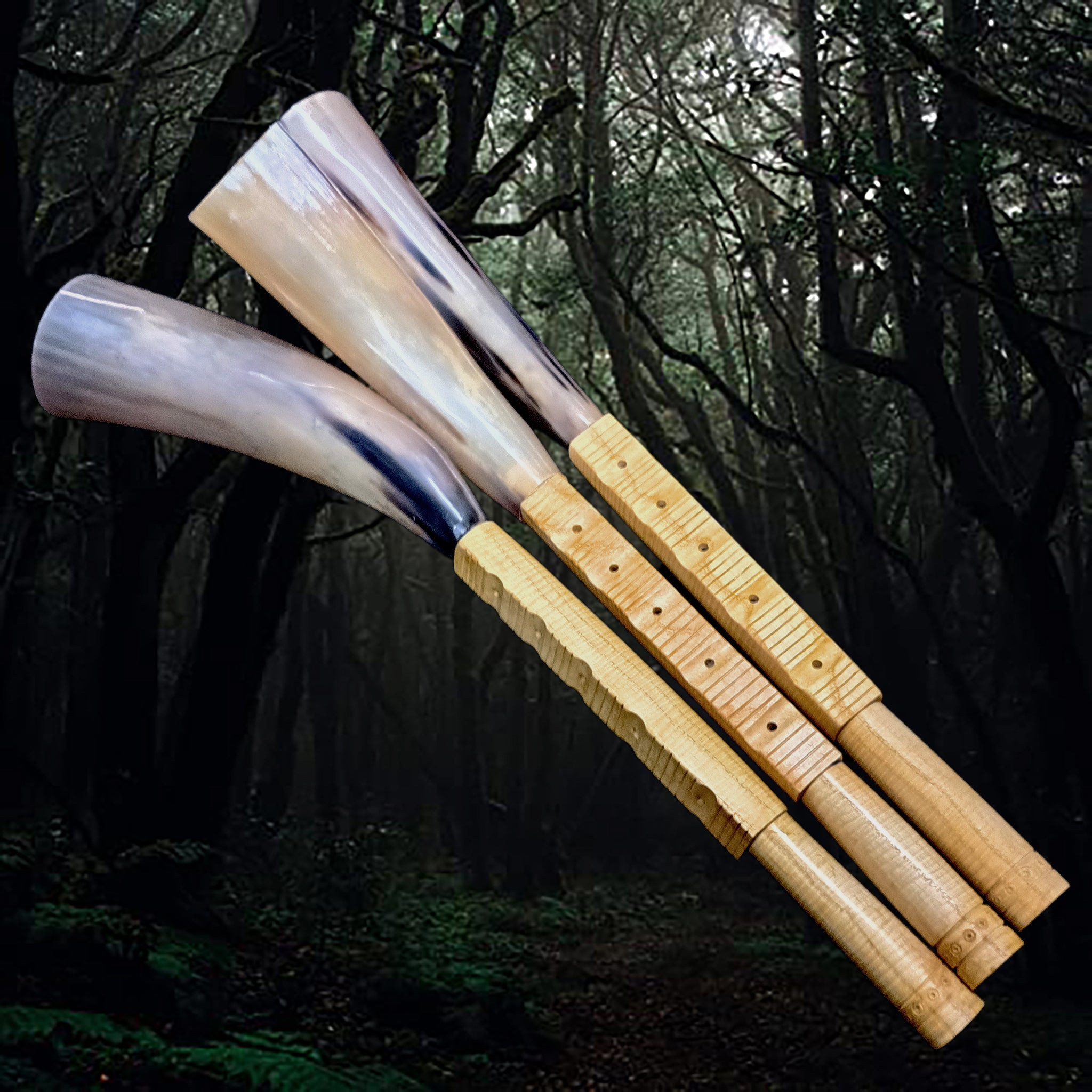 Handmade Replica Viking Age Pipe Flute from Falster in Denmark - Different Shapes