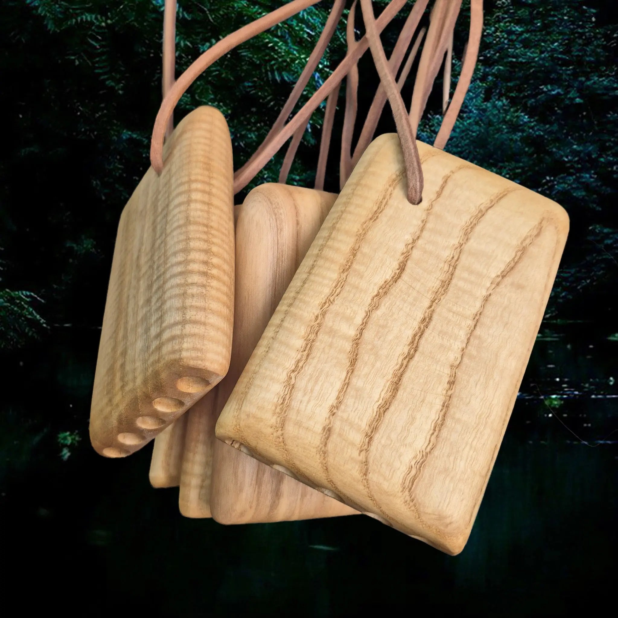 Jorvik Pan Flute / Pan Pipes - Practical Viking Age Replicas - Hanging Stock Examples