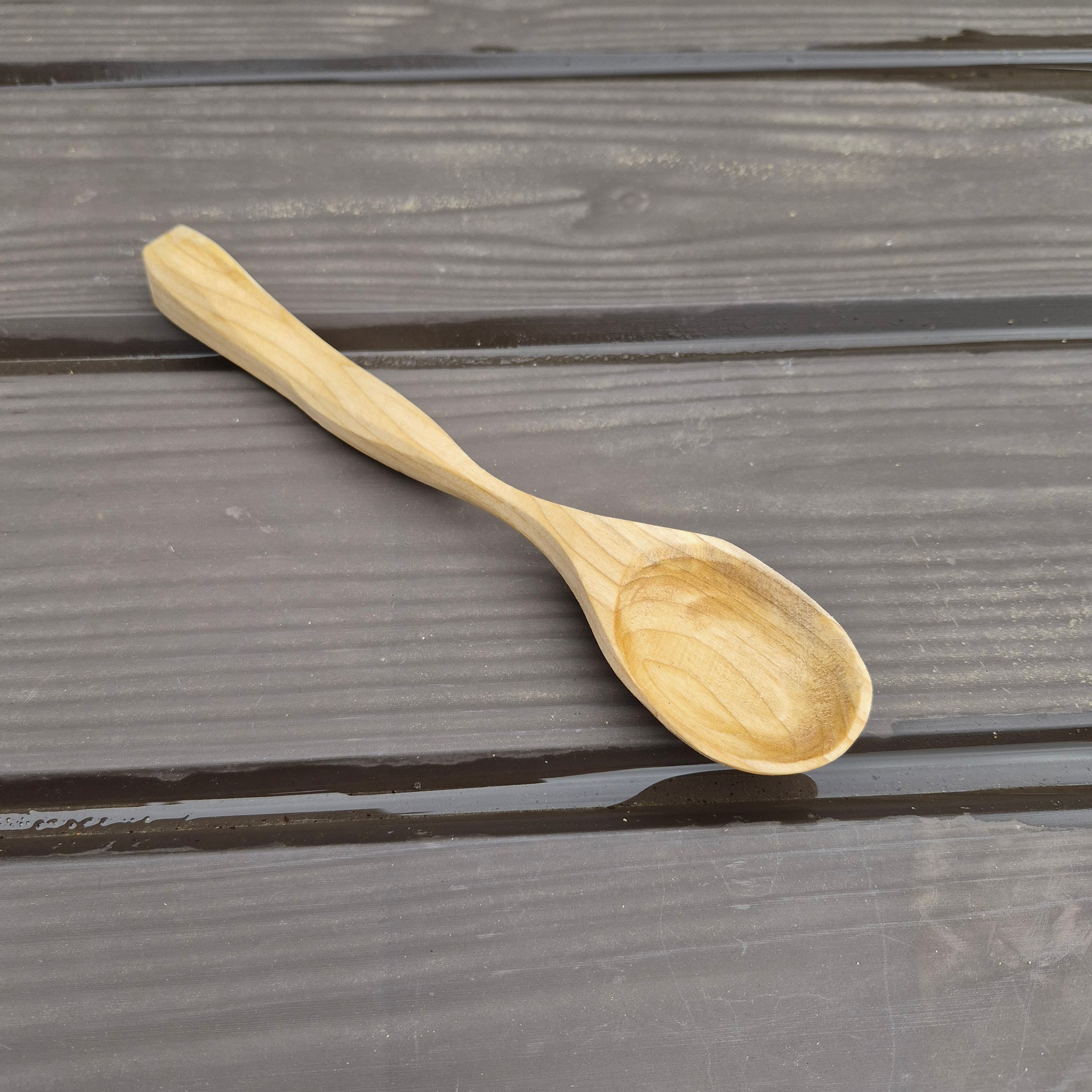 Viking Age Replica Handmade Alder Wood Spoon for Viking / Medieval feasting