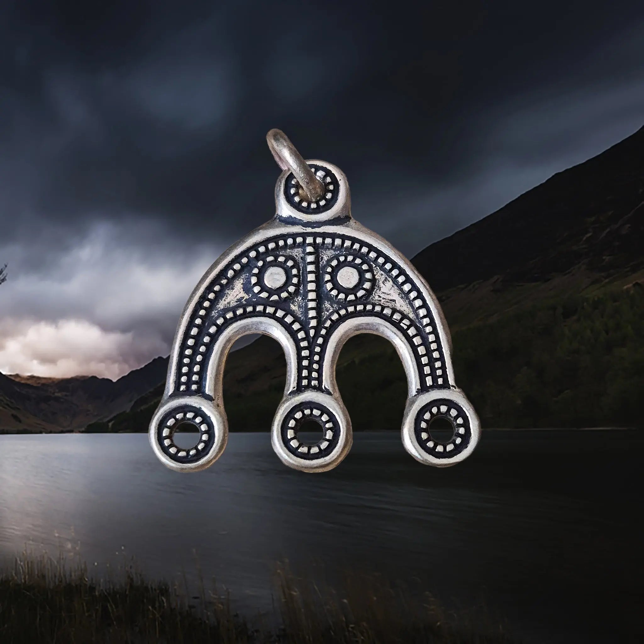 Viking Replica Grave Find - Bronze Bead Divider from Öland, Sweden