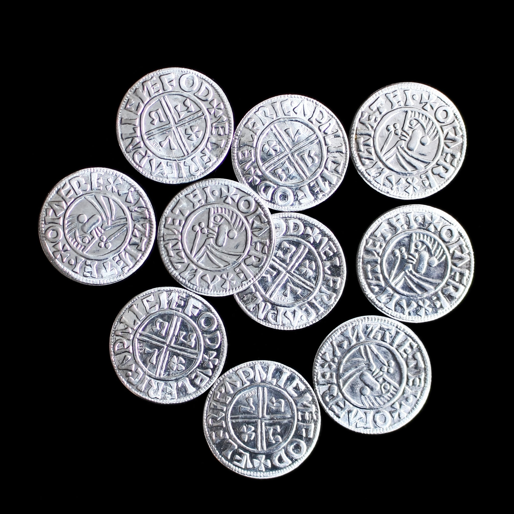 Aethelred Replica Saxon Coins from Winchester