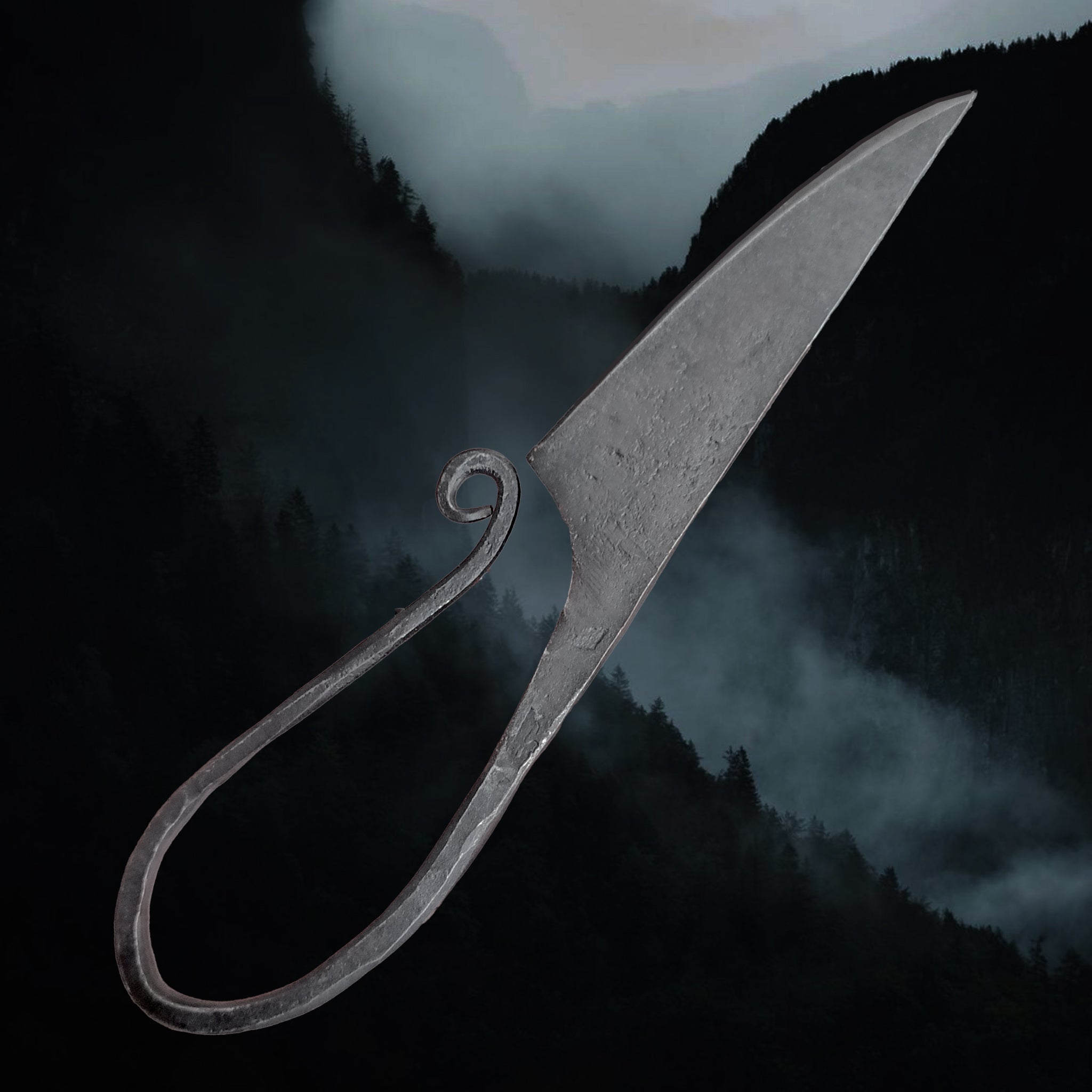Hand-Forged Woman's Replica Viking Age / Iron Age Knife