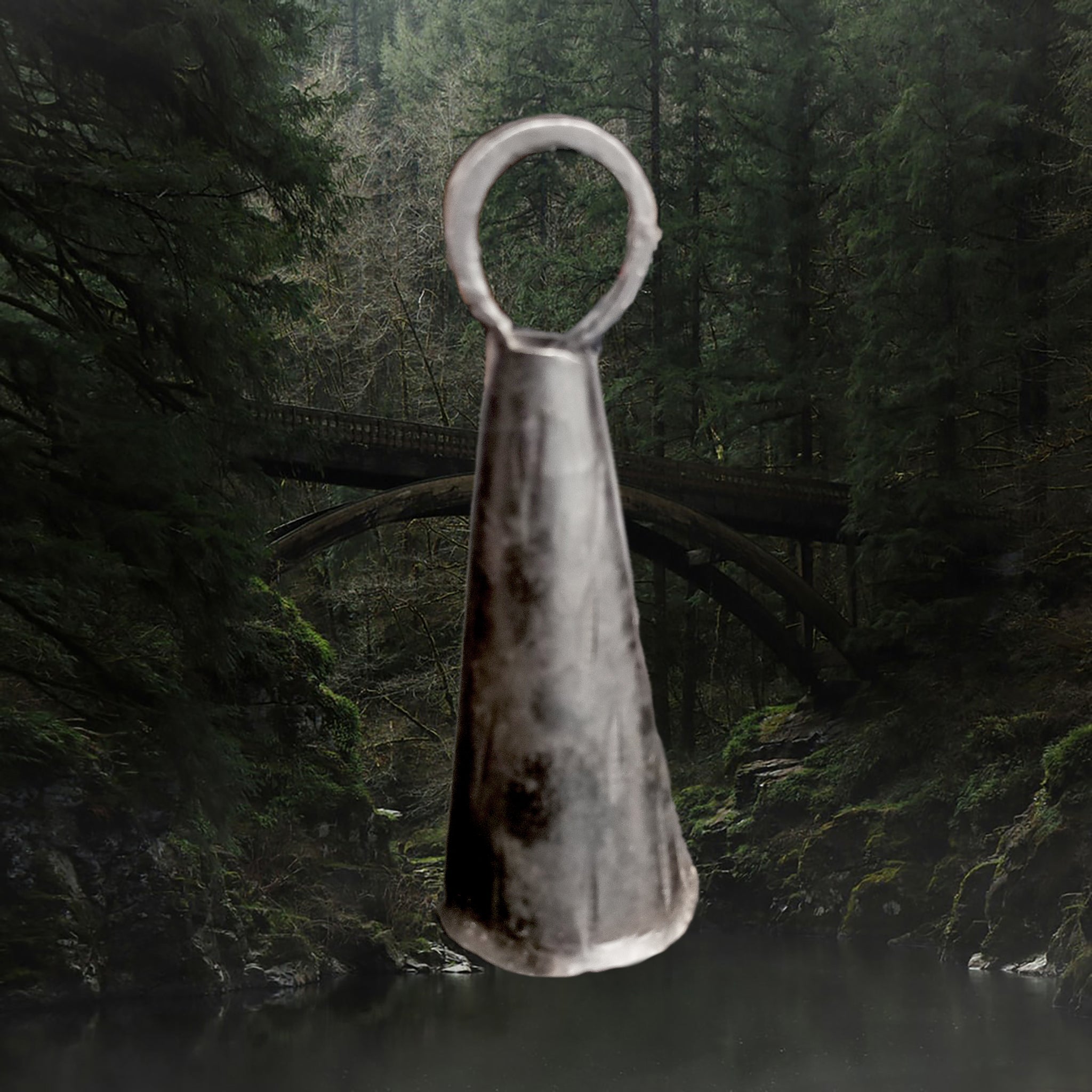Hand-Forged Iron Sheep / Cattle / House Bell Replica from Viking Age Norway