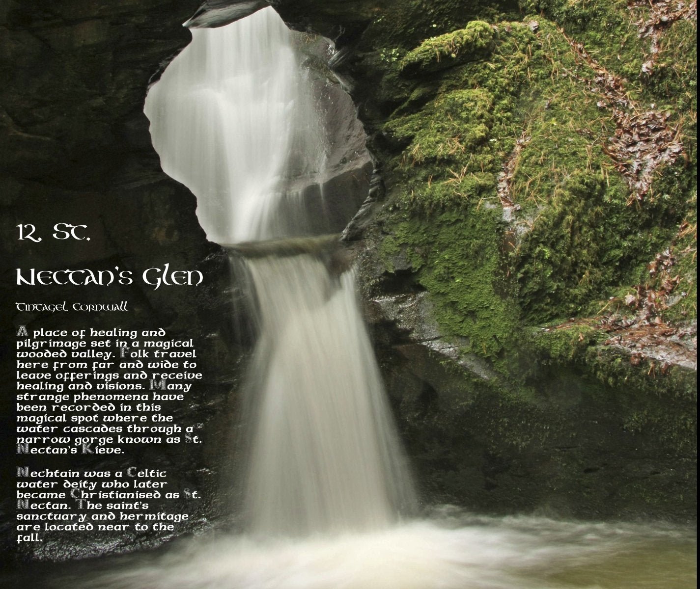 Magical Places Of Britain Book - St Nectan's Glen - Viking Dragon Books