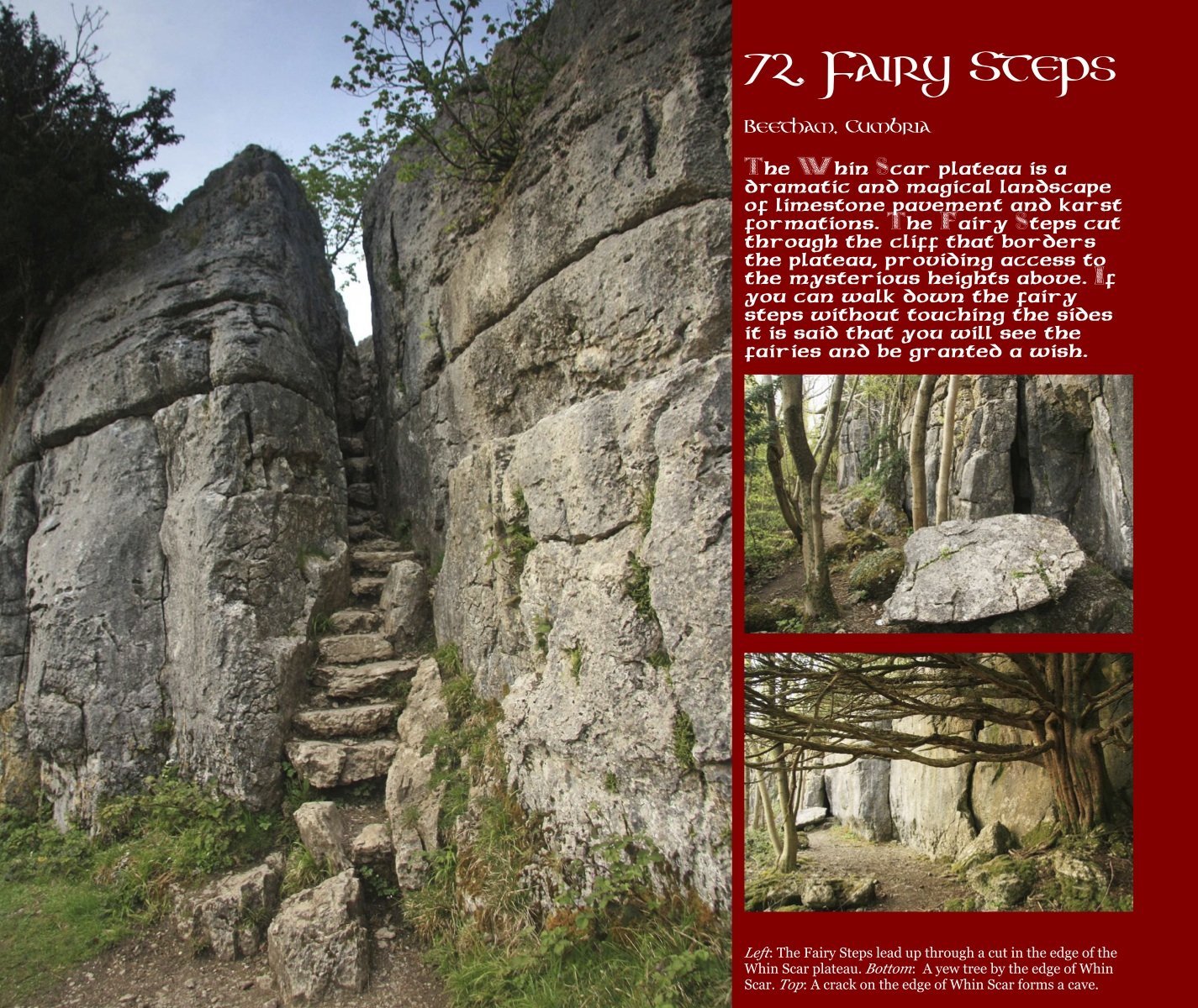 Magical Places Of Britain Book - Fairy Steps - Viking Dragon Books