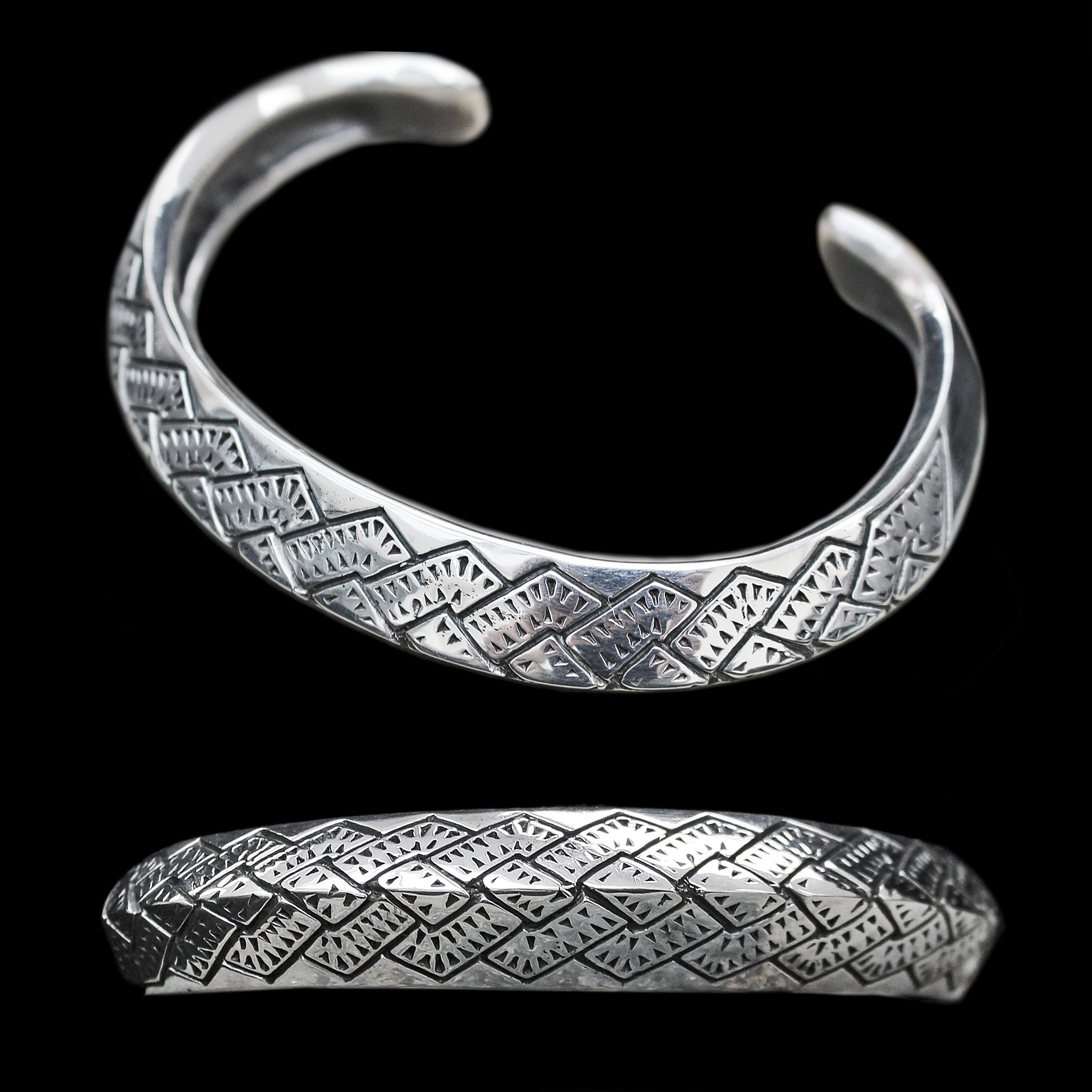 Silver Viking Axe Arm Ring
