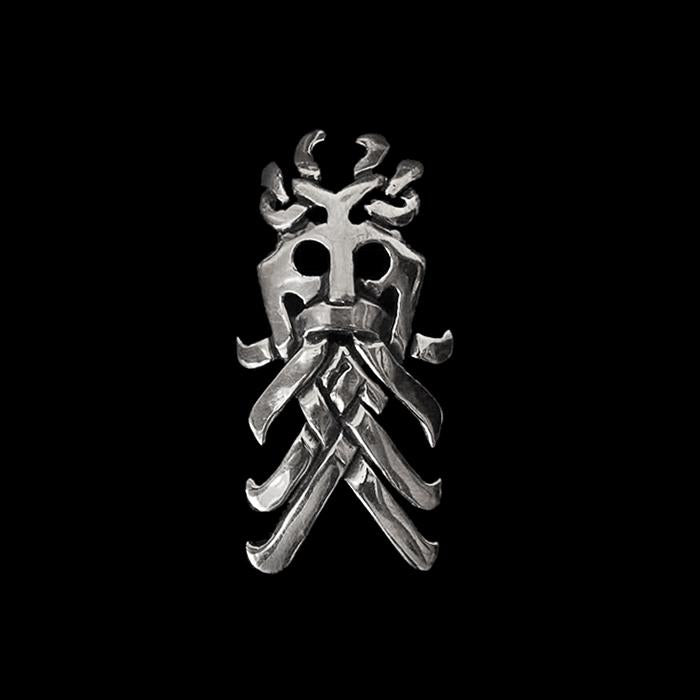 Thor Warrior Mask Viking Pendant from Moesgaard, Denmark