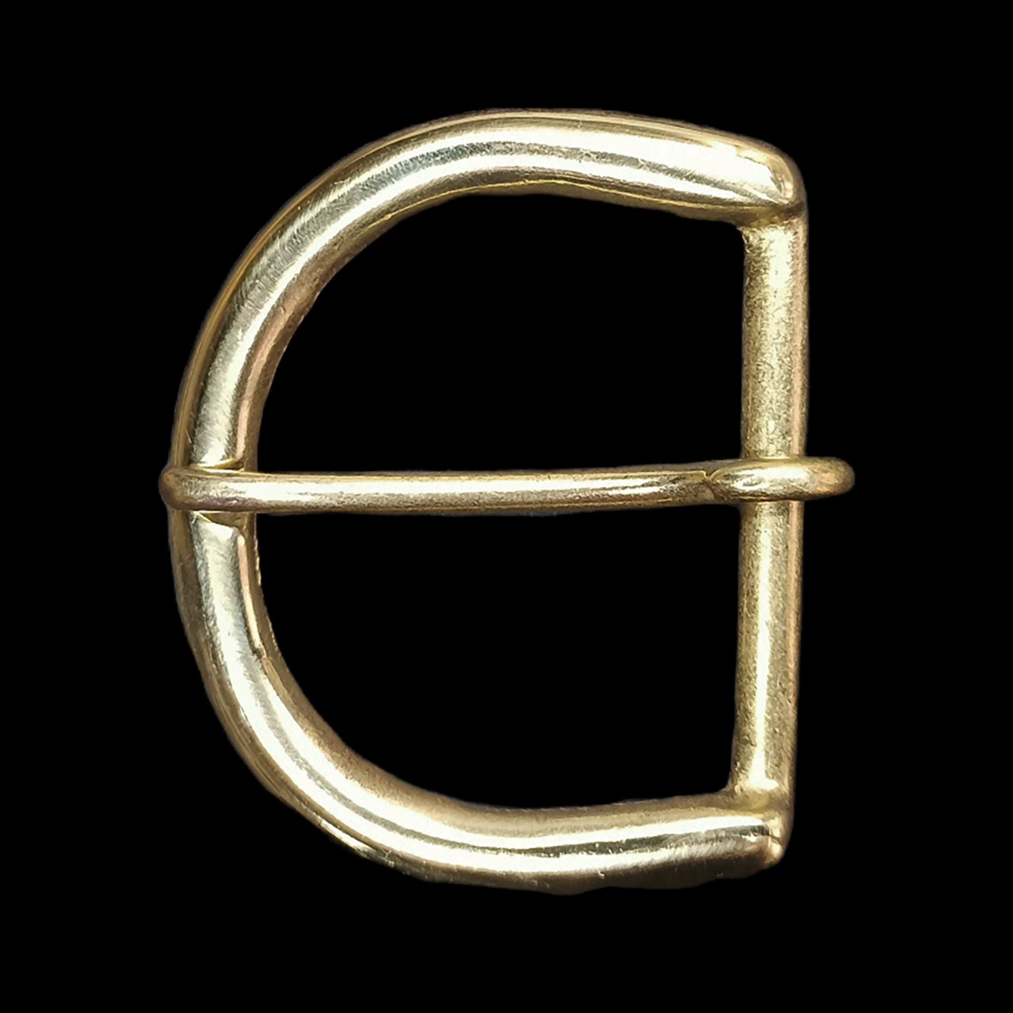 Brass D Buckle for Reenactment - 50mm (2inch) width