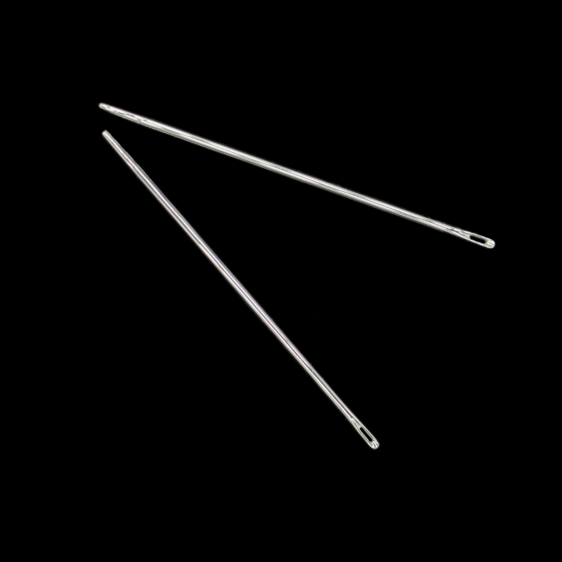 Steel Leatherwork Harness Needles for Viking Crafts