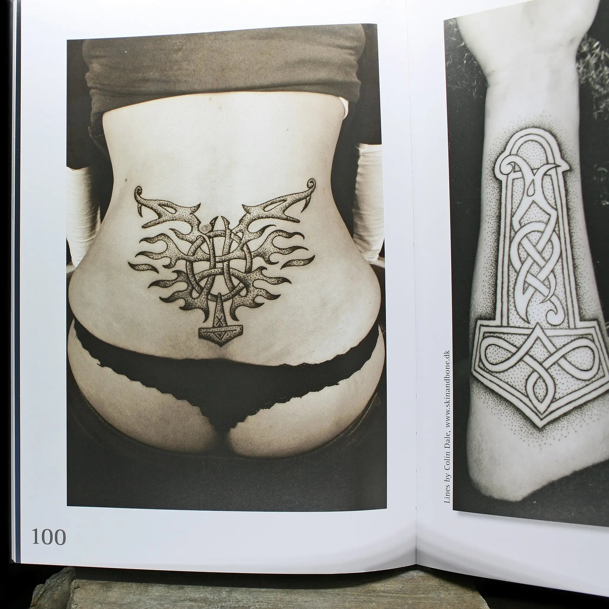 Nordic Tattoo Book by Kai Uwe Faust - Inside - Raven & Hammer Tattoos