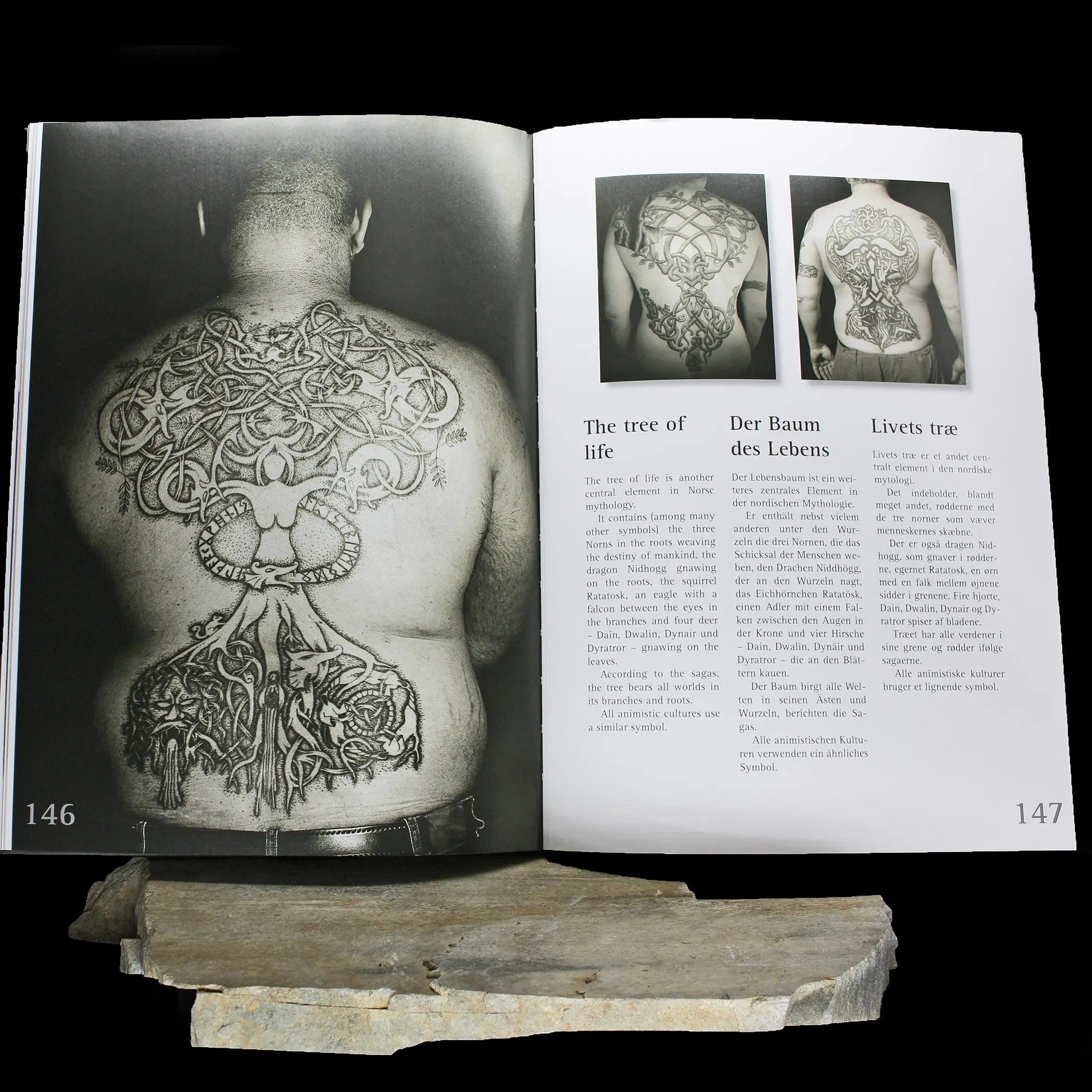 Nordic Tattoo Book by Kai Uwe Faust - Inside - Tree of Life