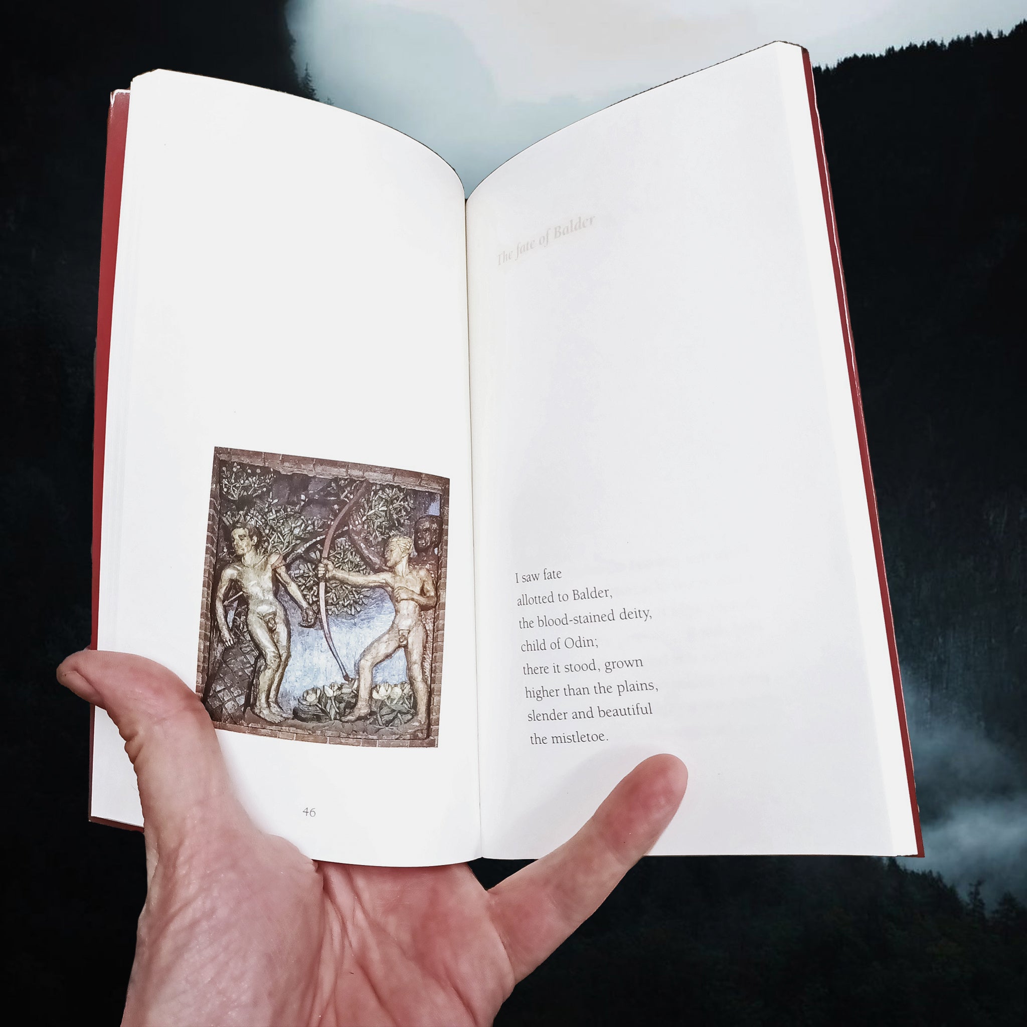 The Viking Prophecy Book - From The Voluspa - Inside - The Fate of Baldr