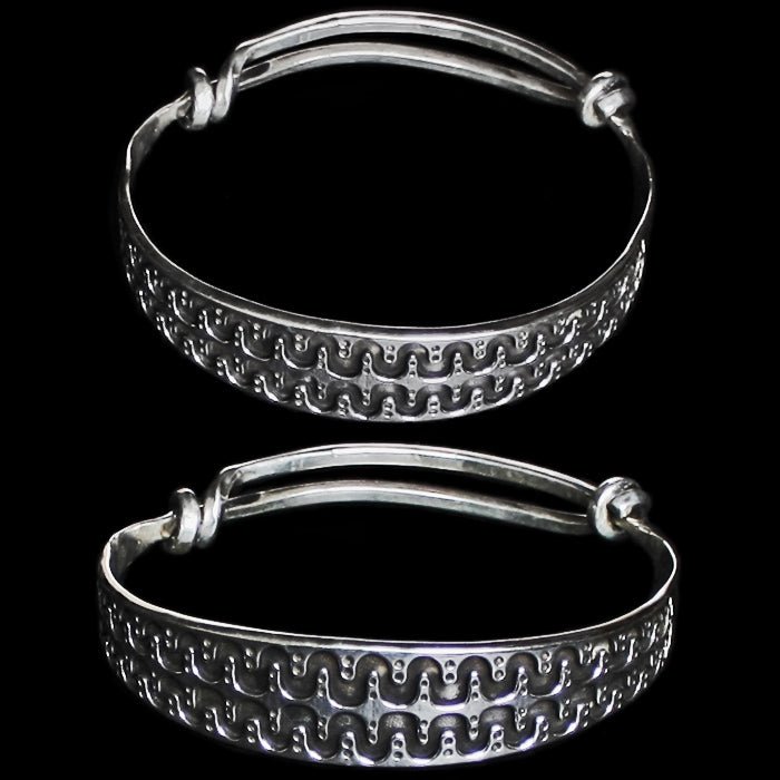 Silver Viking Arm Ring From Halleby - Viking Bracelets