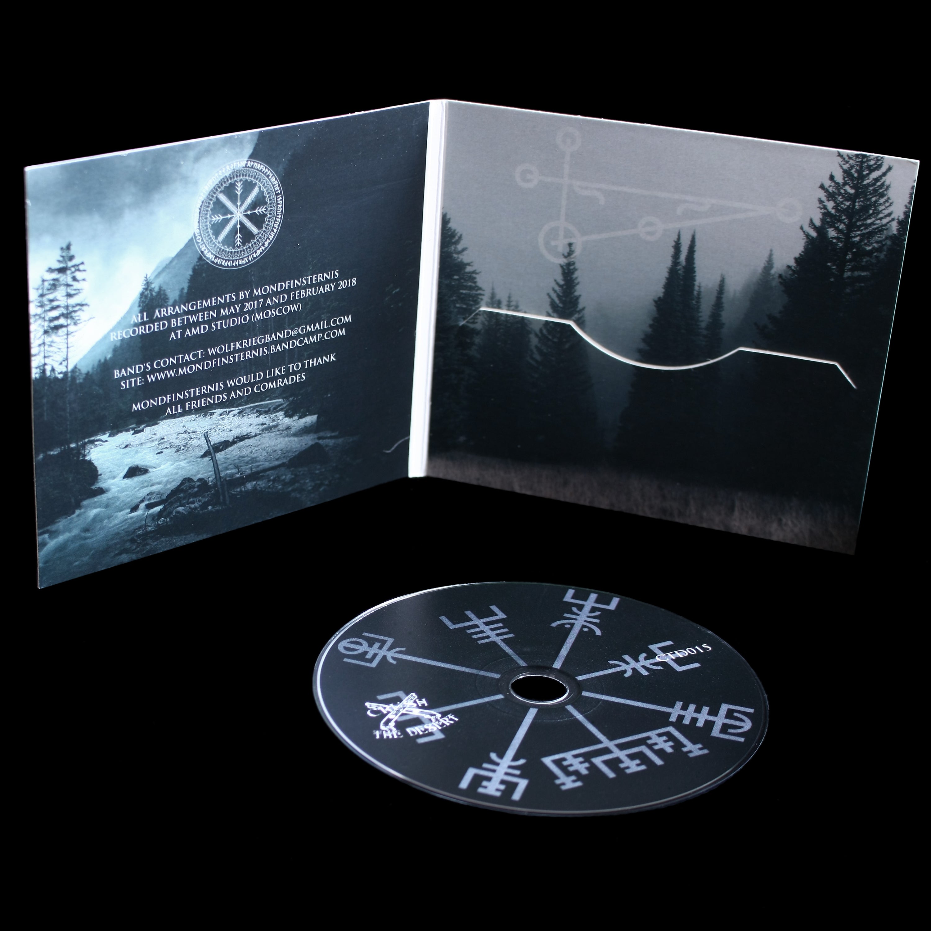 Galdrastafir CD by Mondfinsternis - CD Set - Viking Music CDs