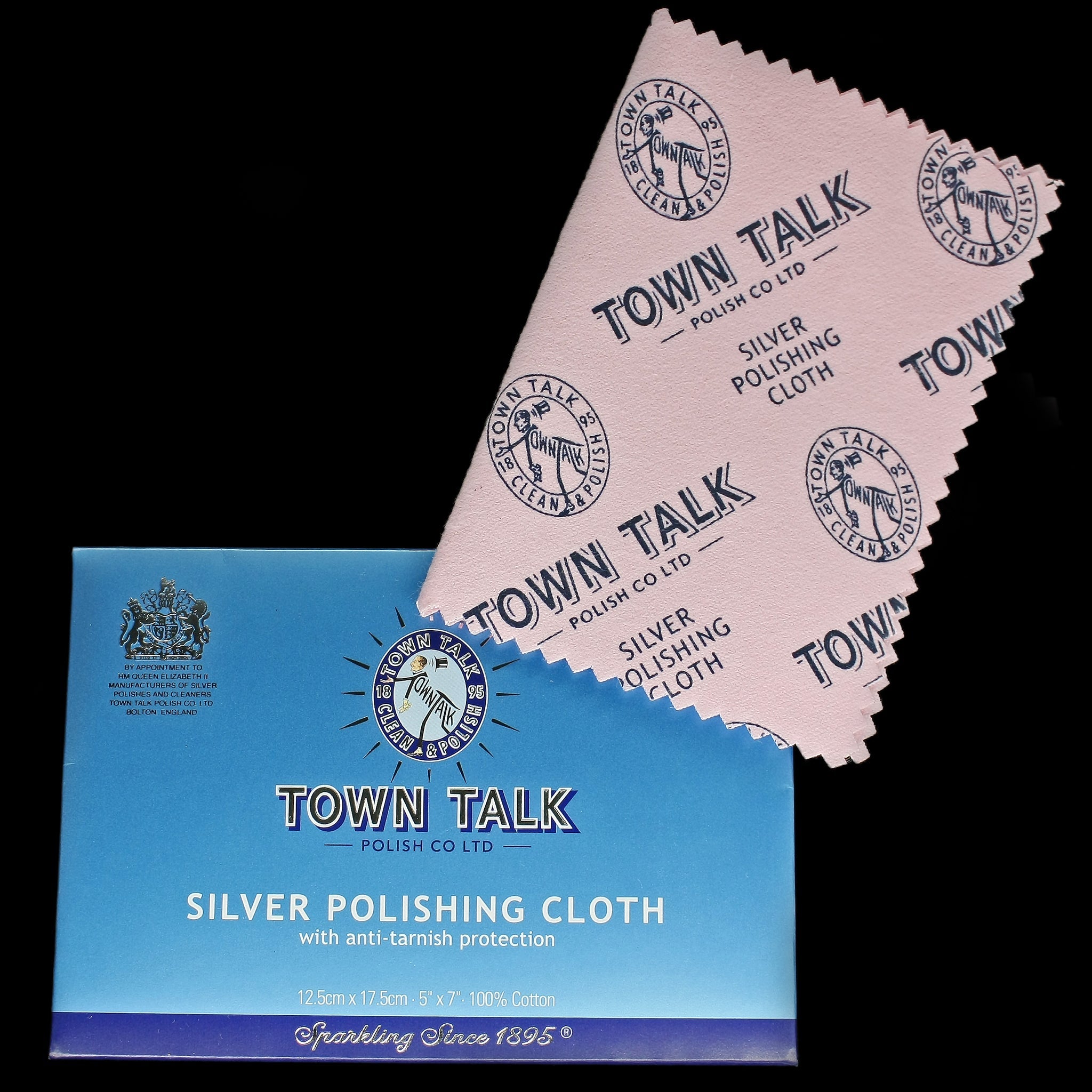 Town Talk Large Anti-Tarnish Silver Polishing Cloth