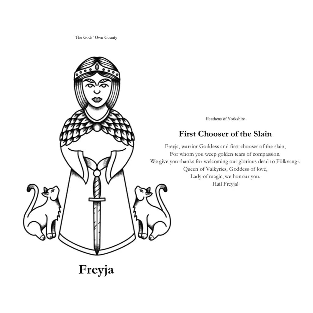The Gods' Own County - A Heathen Prayer Book - Freyja