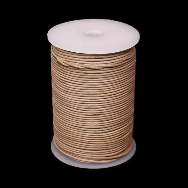 Natural Leather Thong Reel 2mm Width - Viking Leather craft