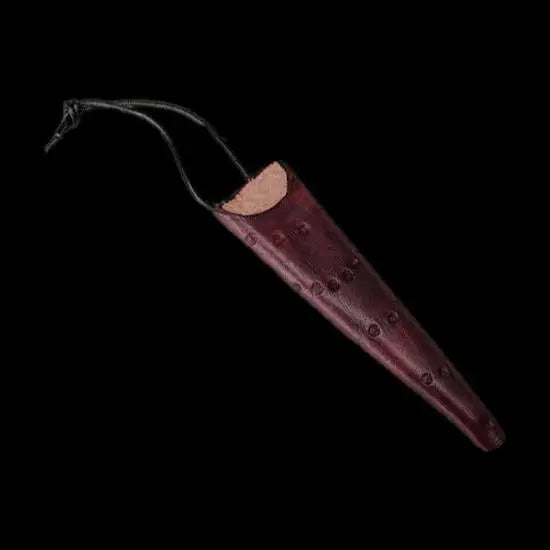 Hand-Forged Medium Snips - Sheath Only - Viking Leather Crafts