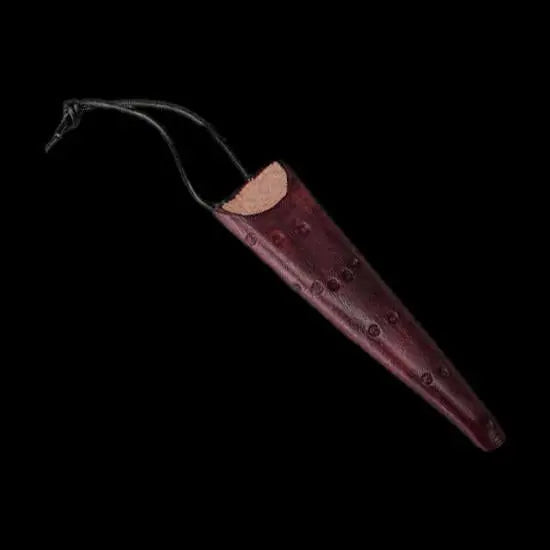 Hand-Forged Small Snips - Dot & Ring Sheath Only - Viking Leather Crafts