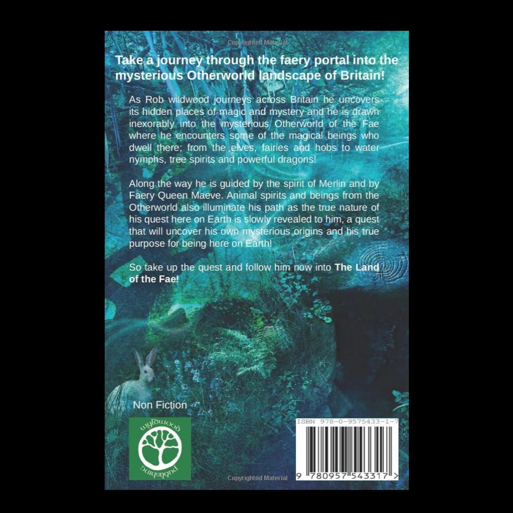 The Land of the Fae - Merlin's Quest - Magical Journey of Britain Book - Back Cover