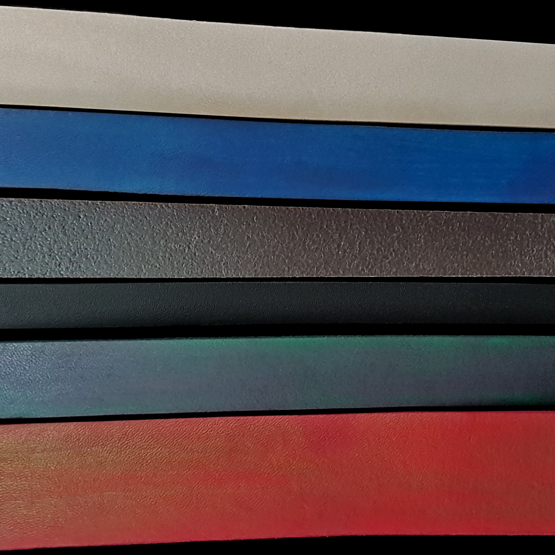 Leather Belt Straps in 6 Colours