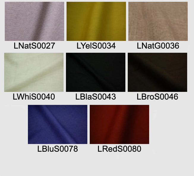 Linen Colour Choice for Trousers and Tunics