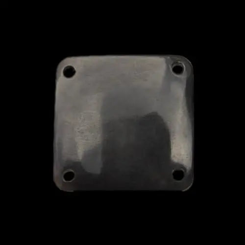 Medium Black Horn Weaving Tablet - 1 - Tablet Weaving