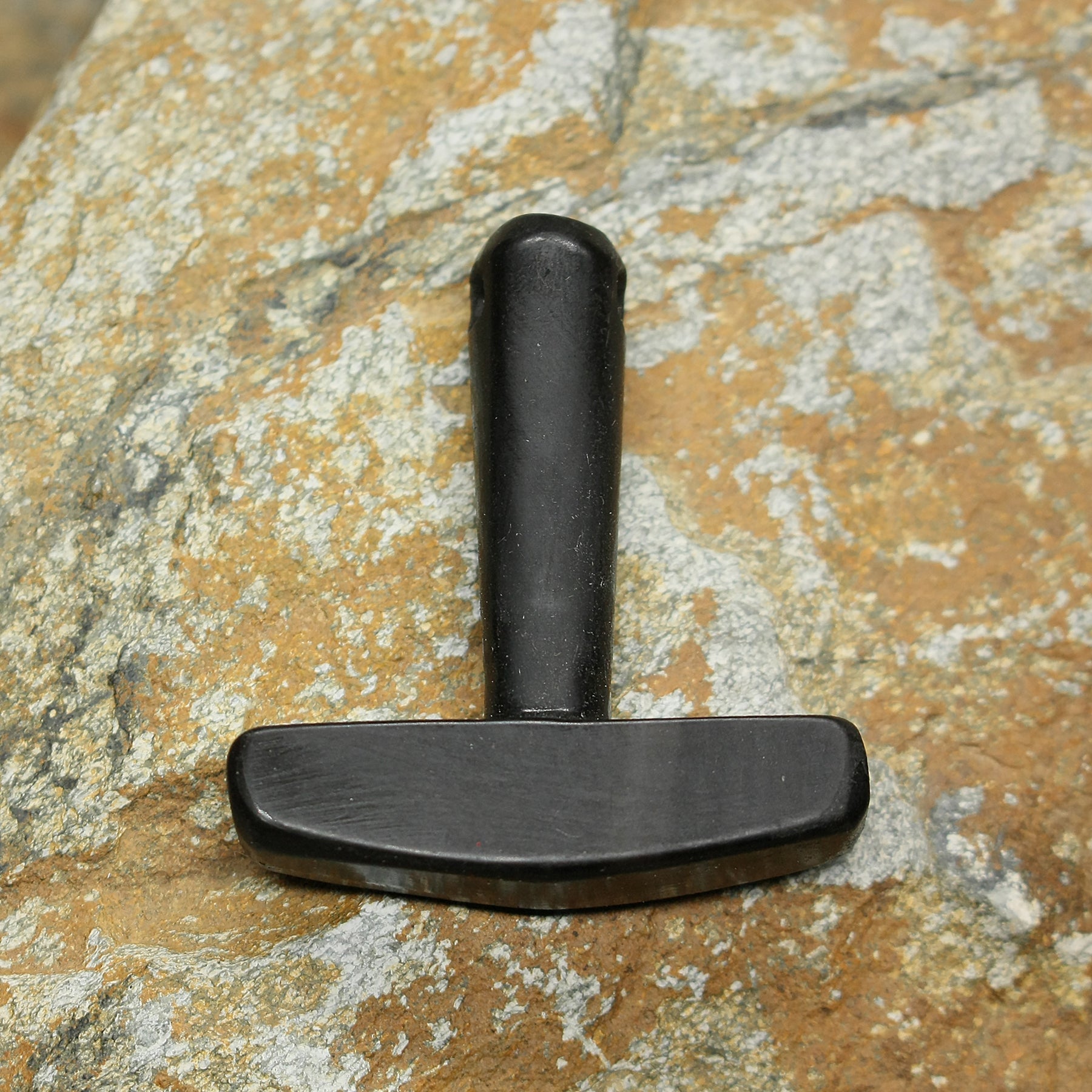 Large Black Horn Thors Hammer Pendant