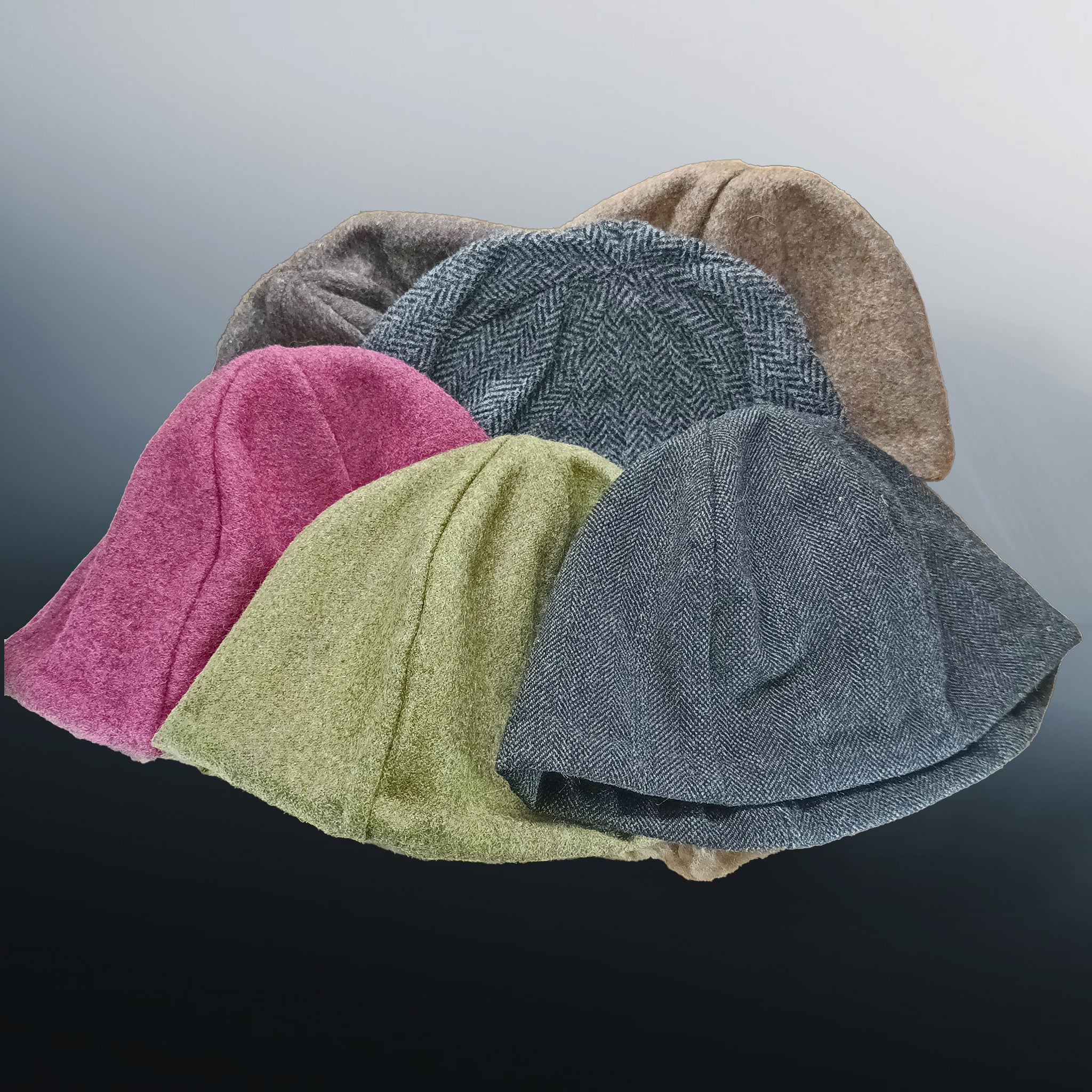 6 Panel Wool Viking HatS from Birka - NEW STOCK