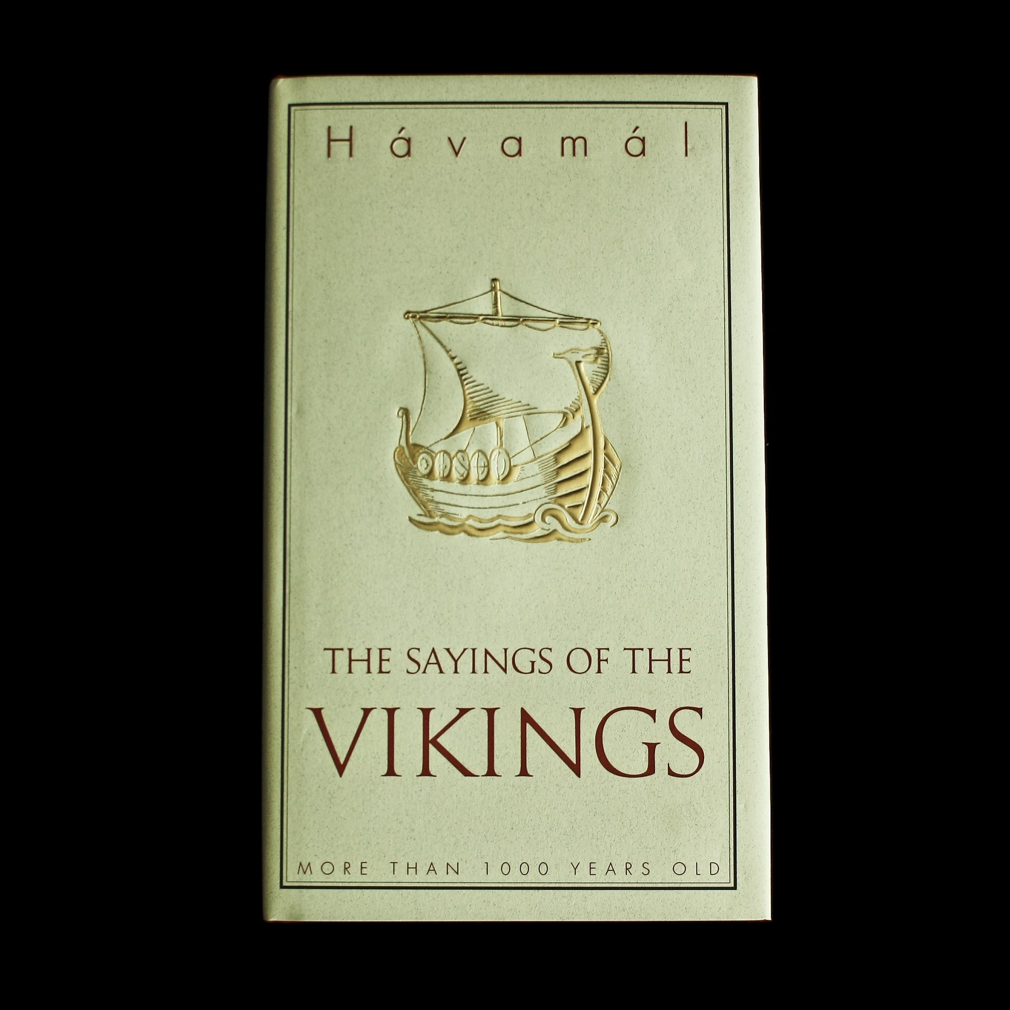 The Sayings of the Vikings Book - Hardback Version - Front Cover - Viking Books