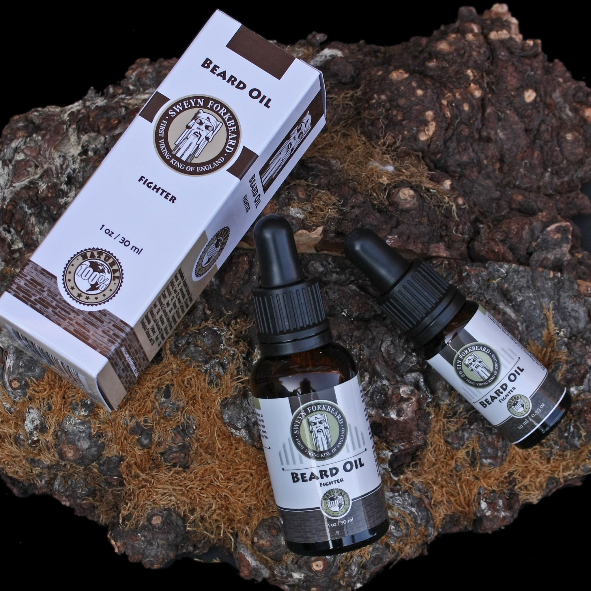 Viking Beard OIl - Fighter in 2 Sizes - Modern Viking Accessories