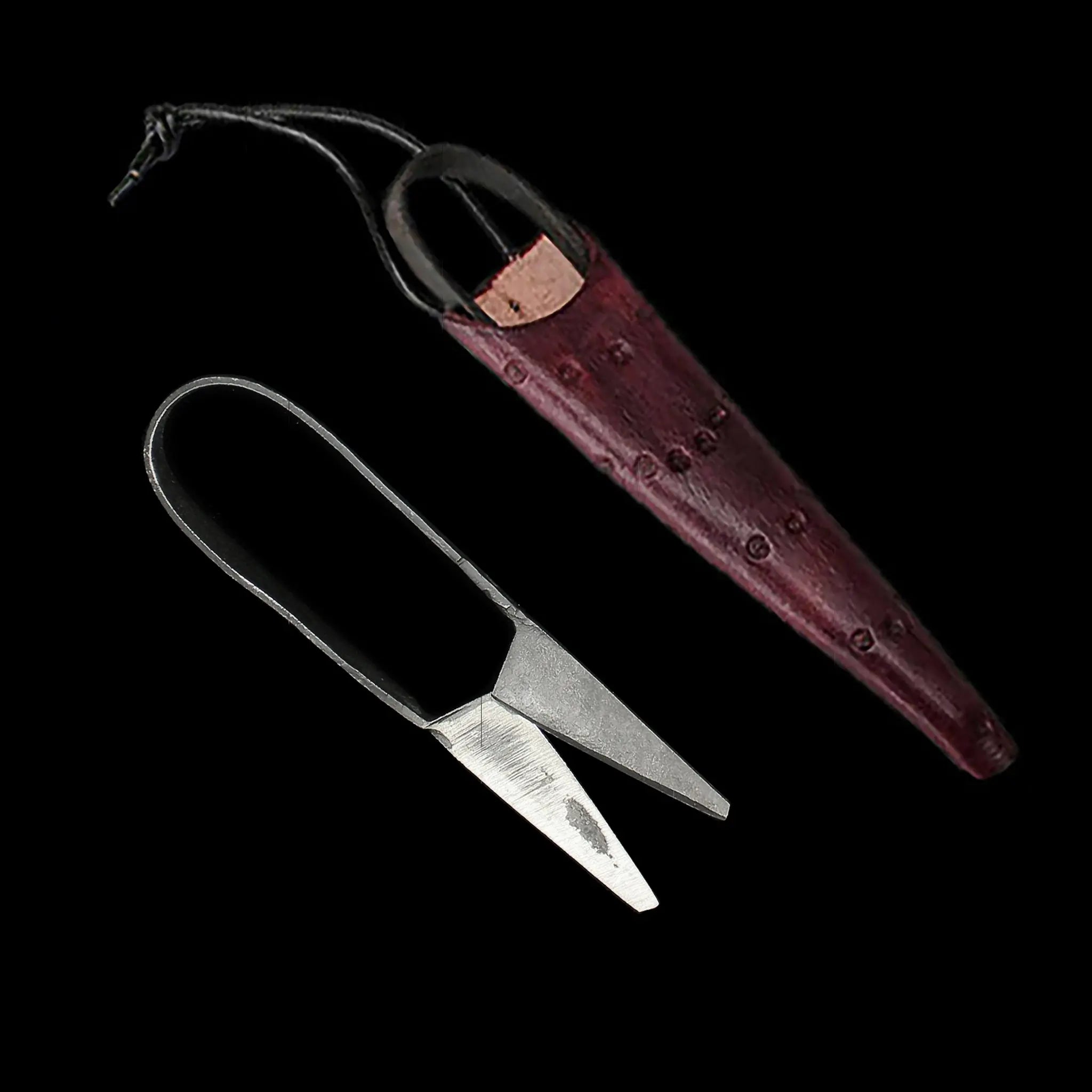 Small Iron Age Snips with Dot & Ring Sheath