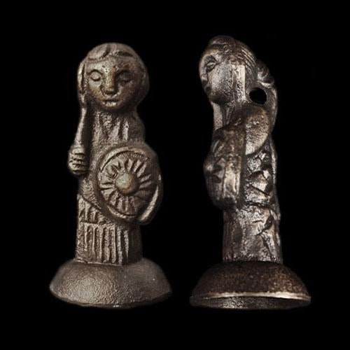 Bronze Valkyrie Statuette - Norse God Statues