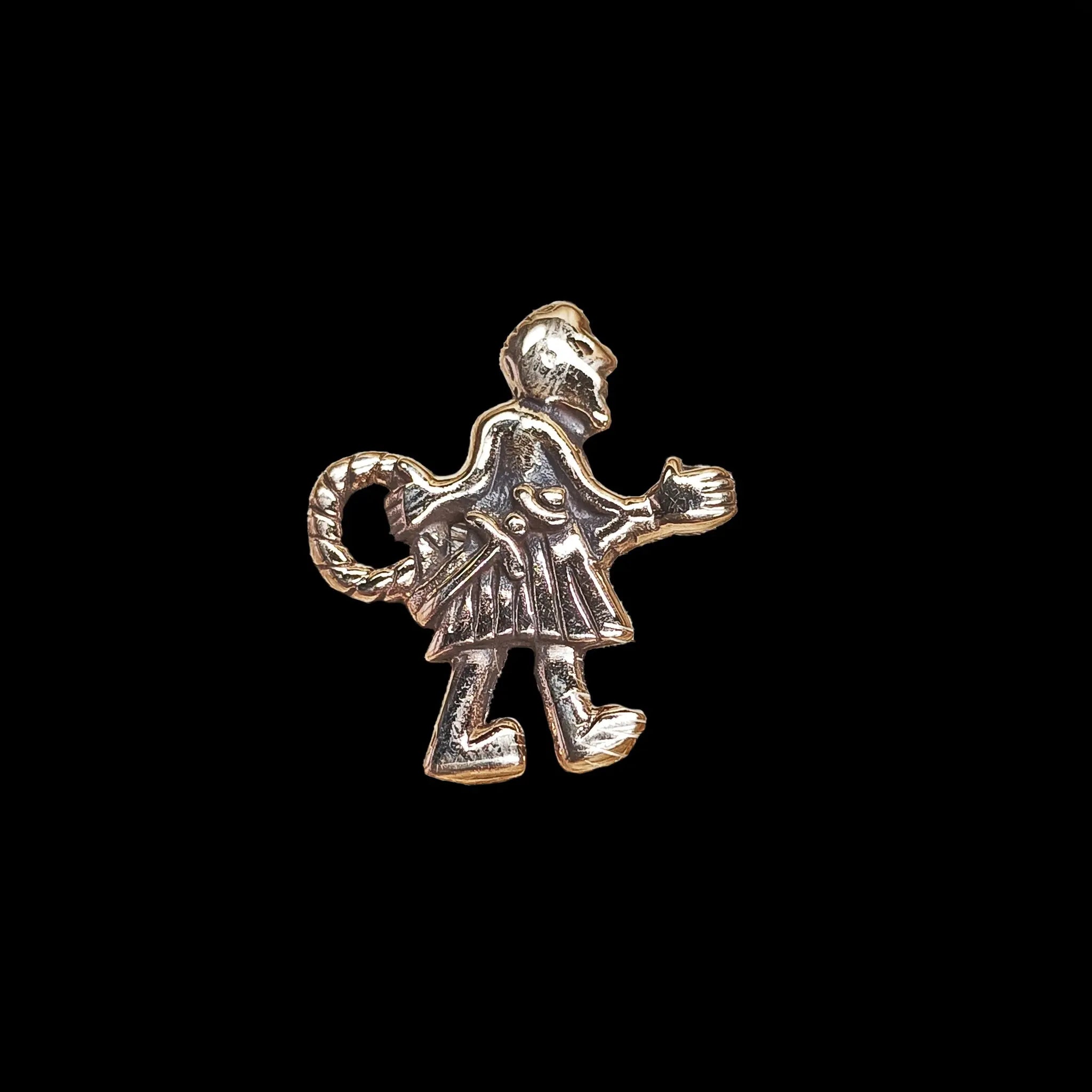 Bronze Fafnir Viking Pendant