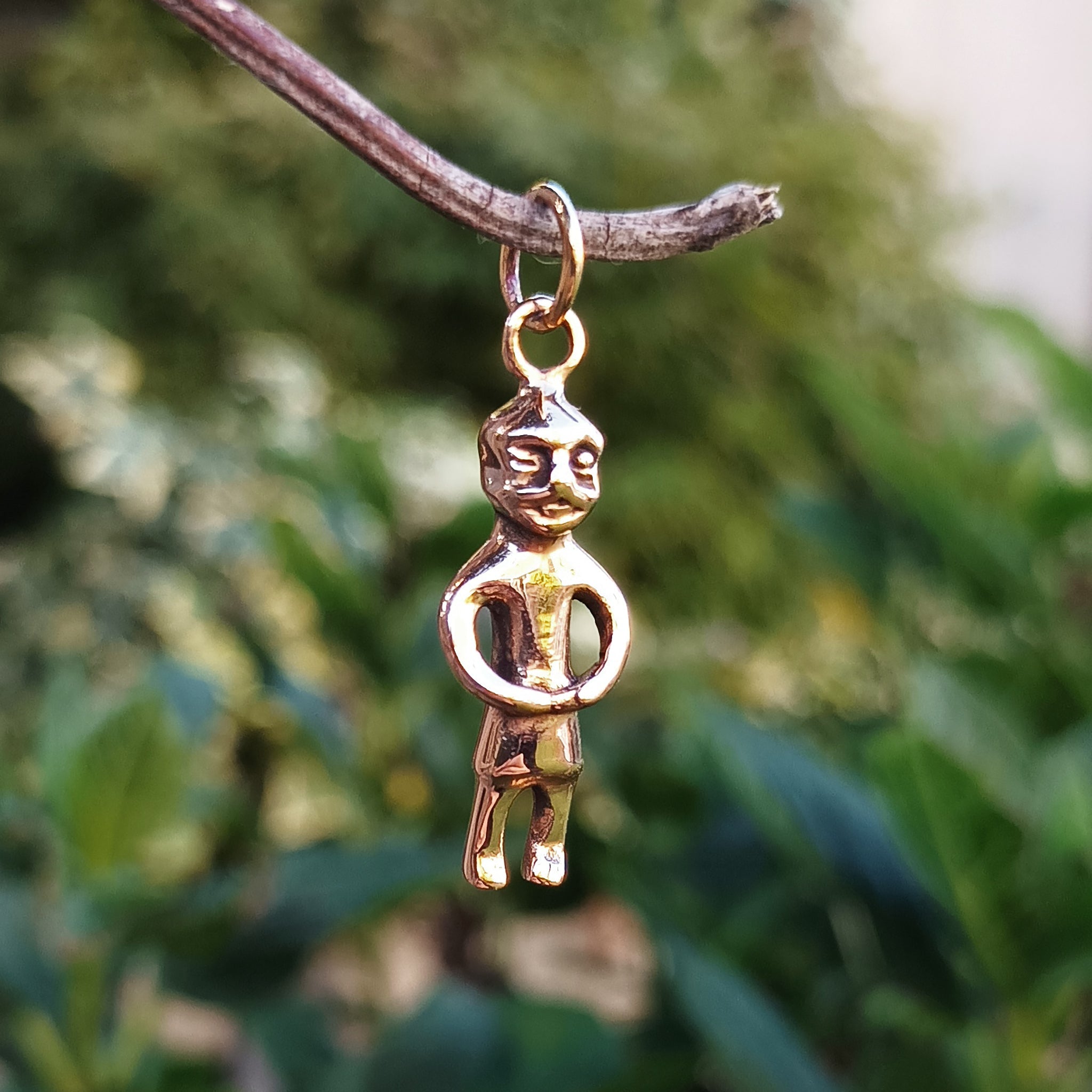 Bronze Odin Pendant from Lund - Hanging from Branch