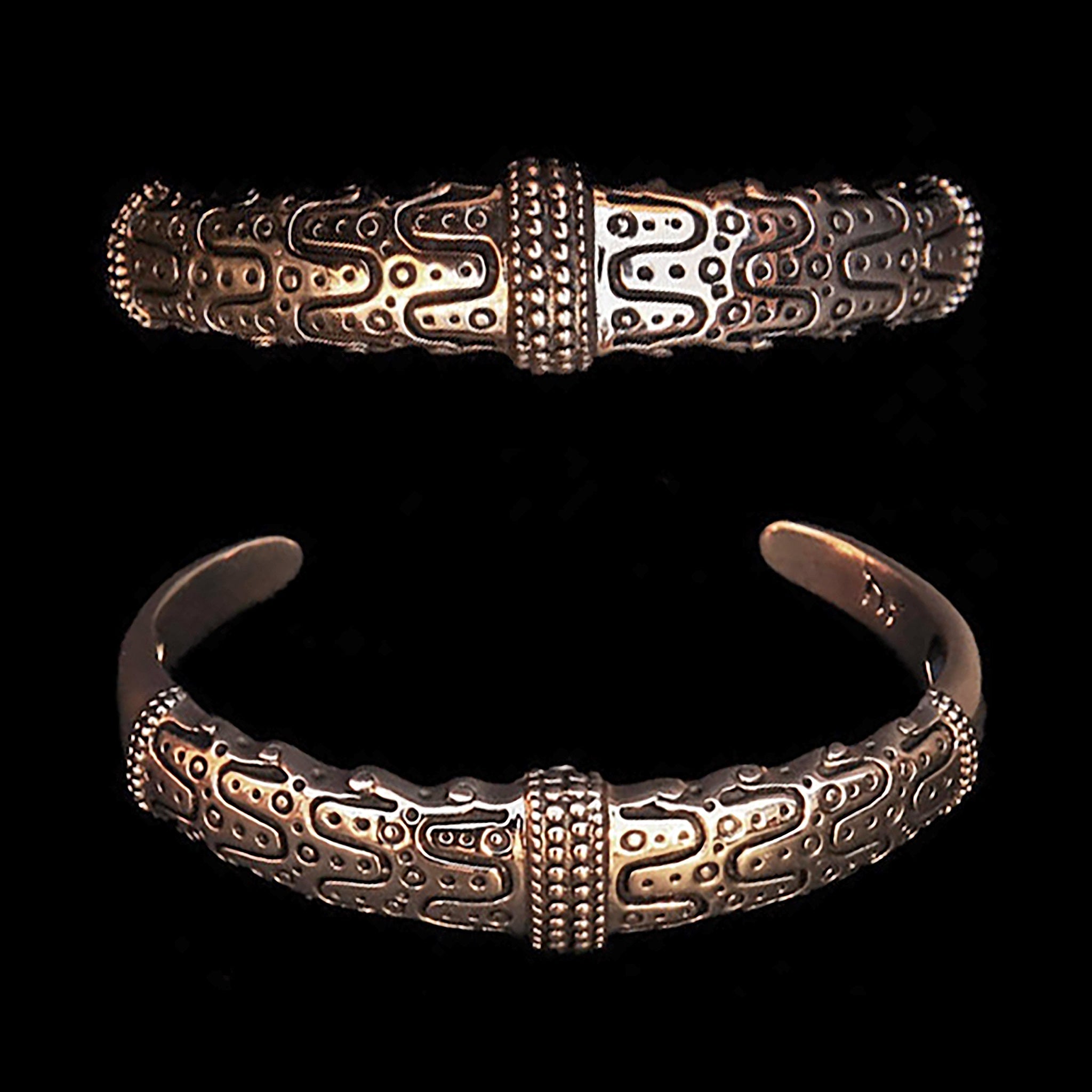 Bronze Danish Viking Bracelet from Falster - Viking Jewelry