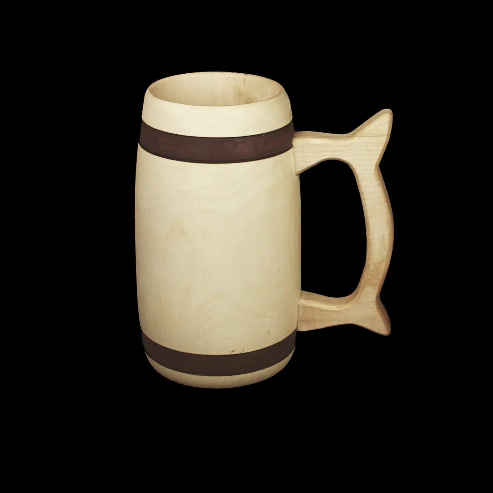 Birch Wood Beer Tankard - Large Size - Viking Feasting Supplies