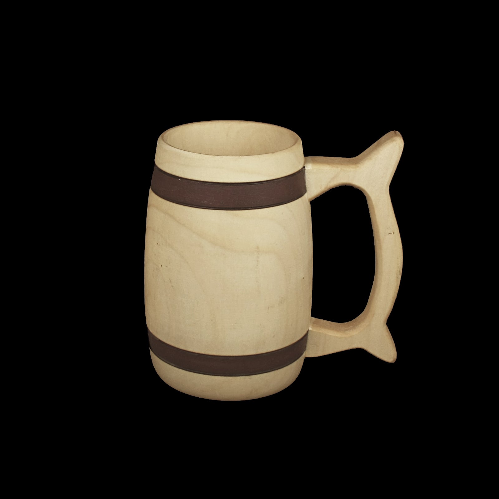 Birch Wood Beer Tankard - Medium Size - Viking Feasting Supplies