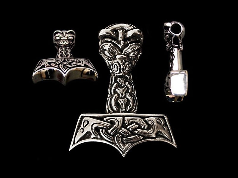 Mjolnir Thor's Hammer Pendant - Viking Dragon Blogs